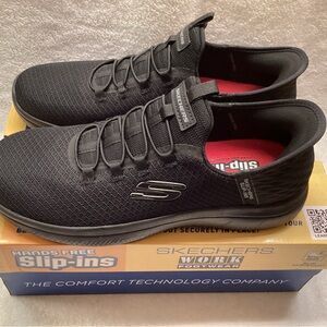 Skechers Enslee Black Slip-Ins Sneakers size 9